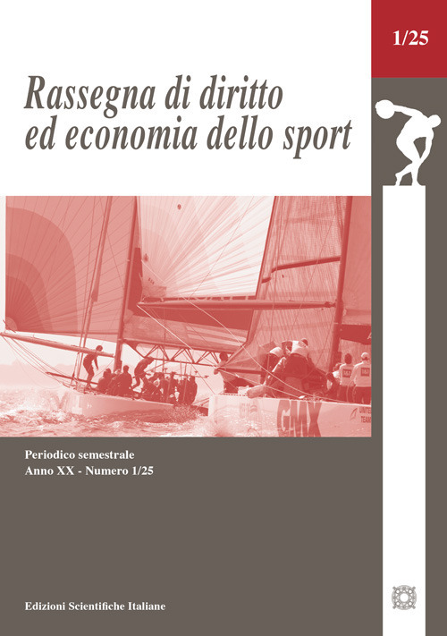 Rassegna di diritto ed economia dello sport. Vol. 1