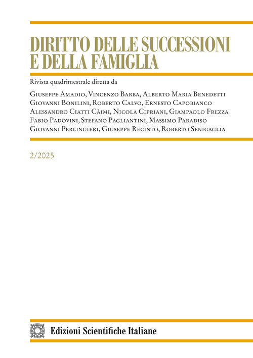Diritto delle successioni e della famiglia. Vol. 2
