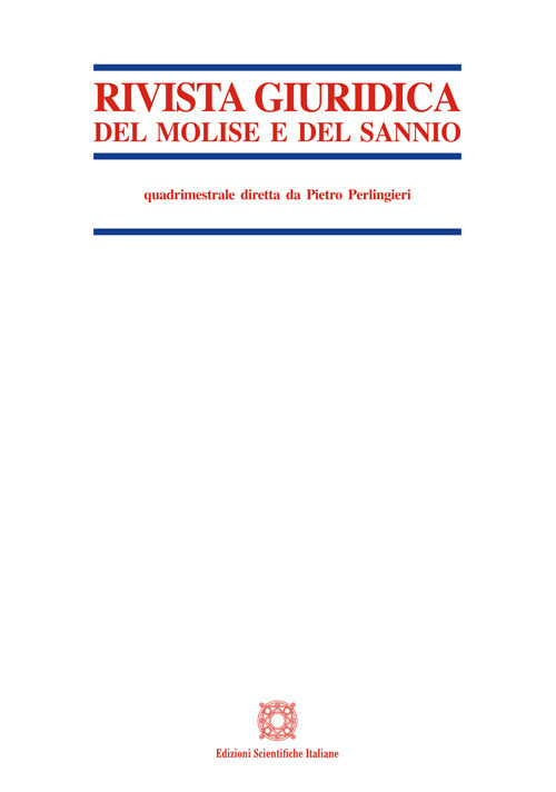 Rivista giuridica del Molise e del Sannio. Vol. 2