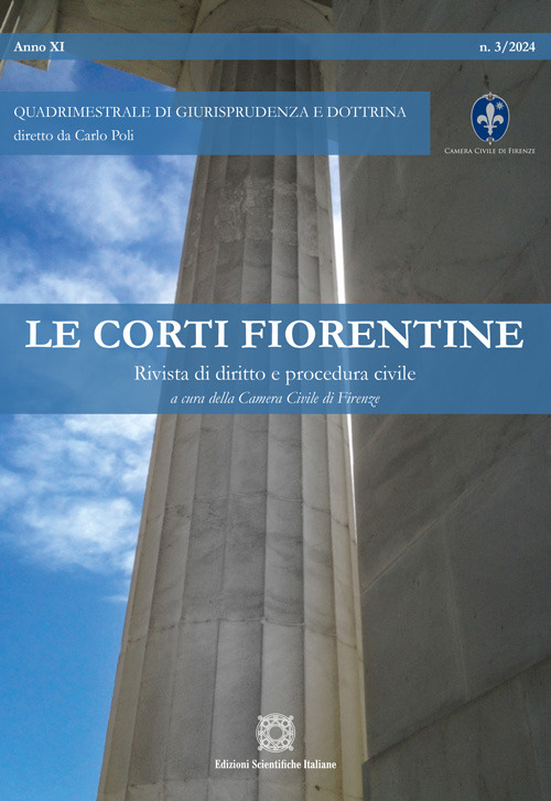 Le corti fiorentine. Rivista di diritto e procedura civile. Vol. 3