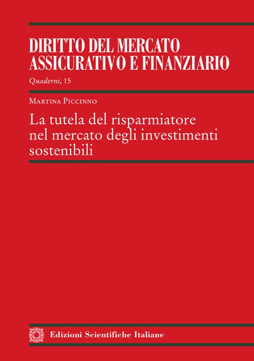 La tutela del risparmiatore nel mercato degli investimenti sostenibili