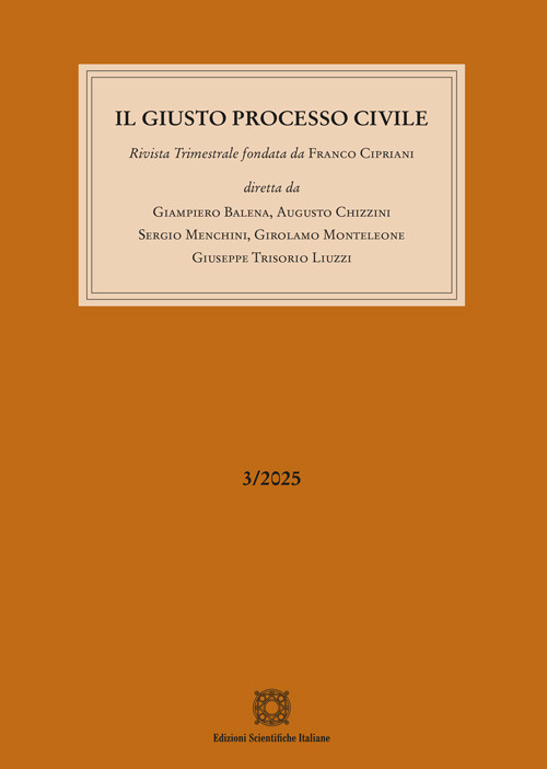 Il giusto processo civile. Vol. 3