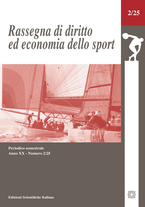 Rassegna di diritto ed economia dello sport. Vol. 2
