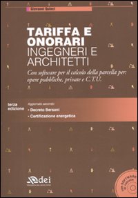 Tariffa e onorari ingegneri e architetti