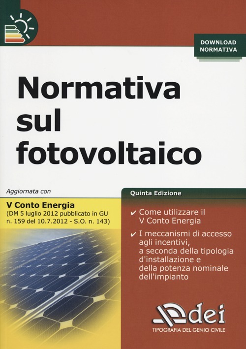 Normativa sul fotovoltaico