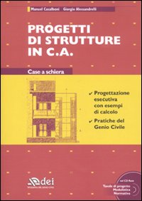 Progetti di strutture in c. a. Case a schiera