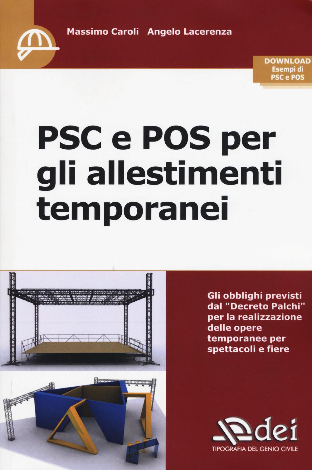 PSC e POS per gli allestimenti temporanei