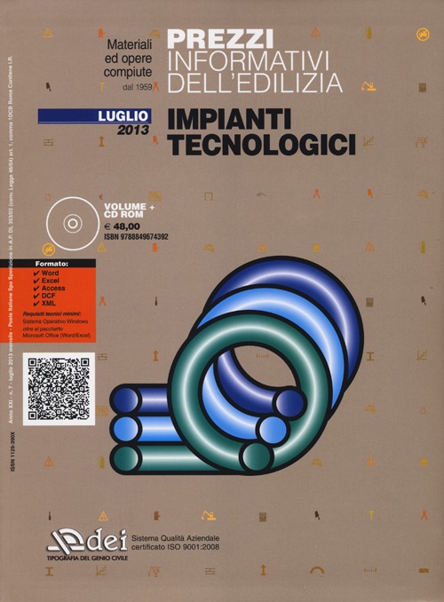 Prezzi informativi dell'edilizia. Impianti tecnologici. Luglio 2013