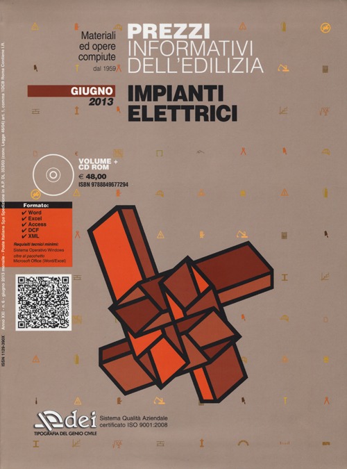 Prezzi informativi dell'edilizia. Impianti elettrici. Giugno 2013