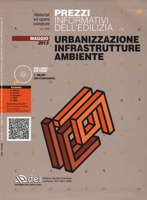 Urbanizzazione infrastrutture ambiente. Prezzi informativi dell'edilizia. Maggio 2013