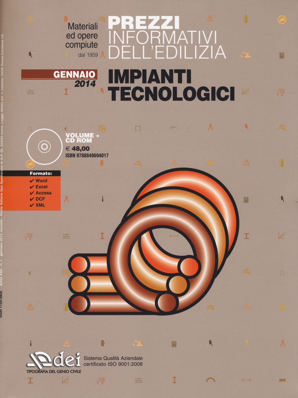 Prezzi informativi dell'edilizia. Impianti tecnologici. Gennaio 2014