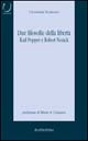 Due filosofie della libertà. Karl Popper e Robert Nozick