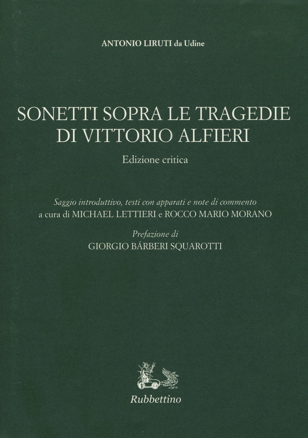 Sonetti sopra le tragedie di Vittorio Alfieri