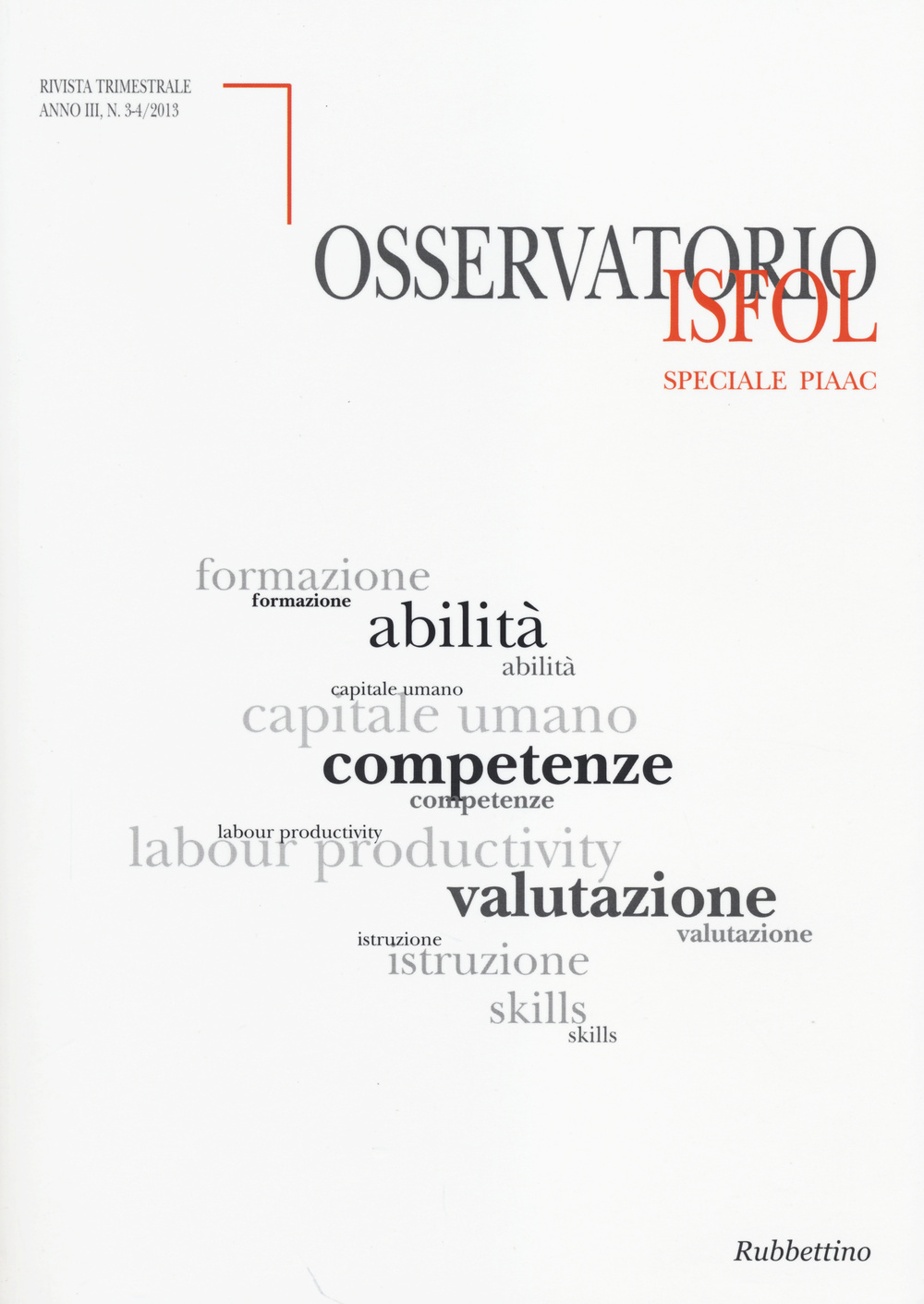 Osservatorio Isfol (2013) vol. 3-4