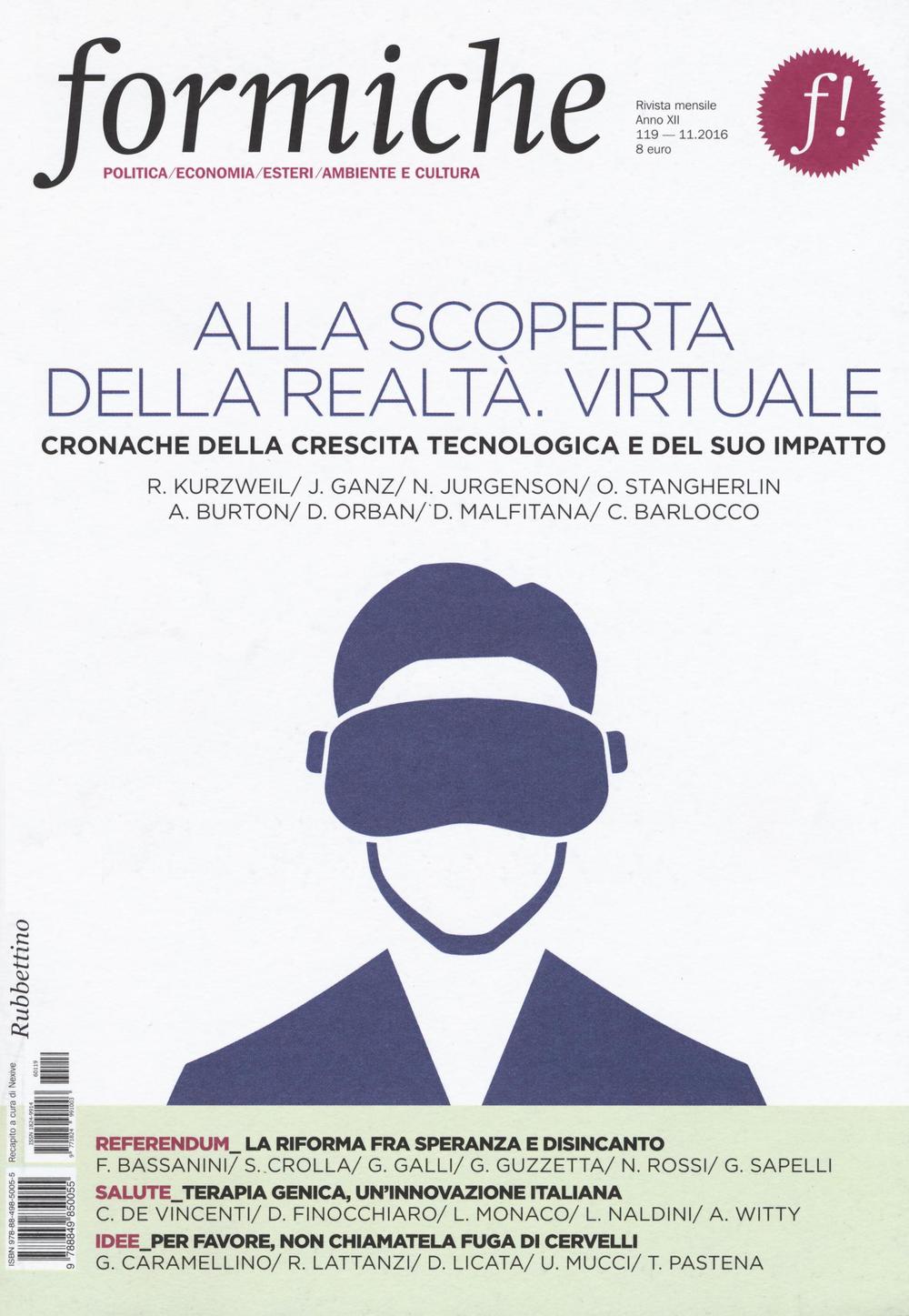 Formiche. Vol. 119: Alla scoperta della realtà virtuale