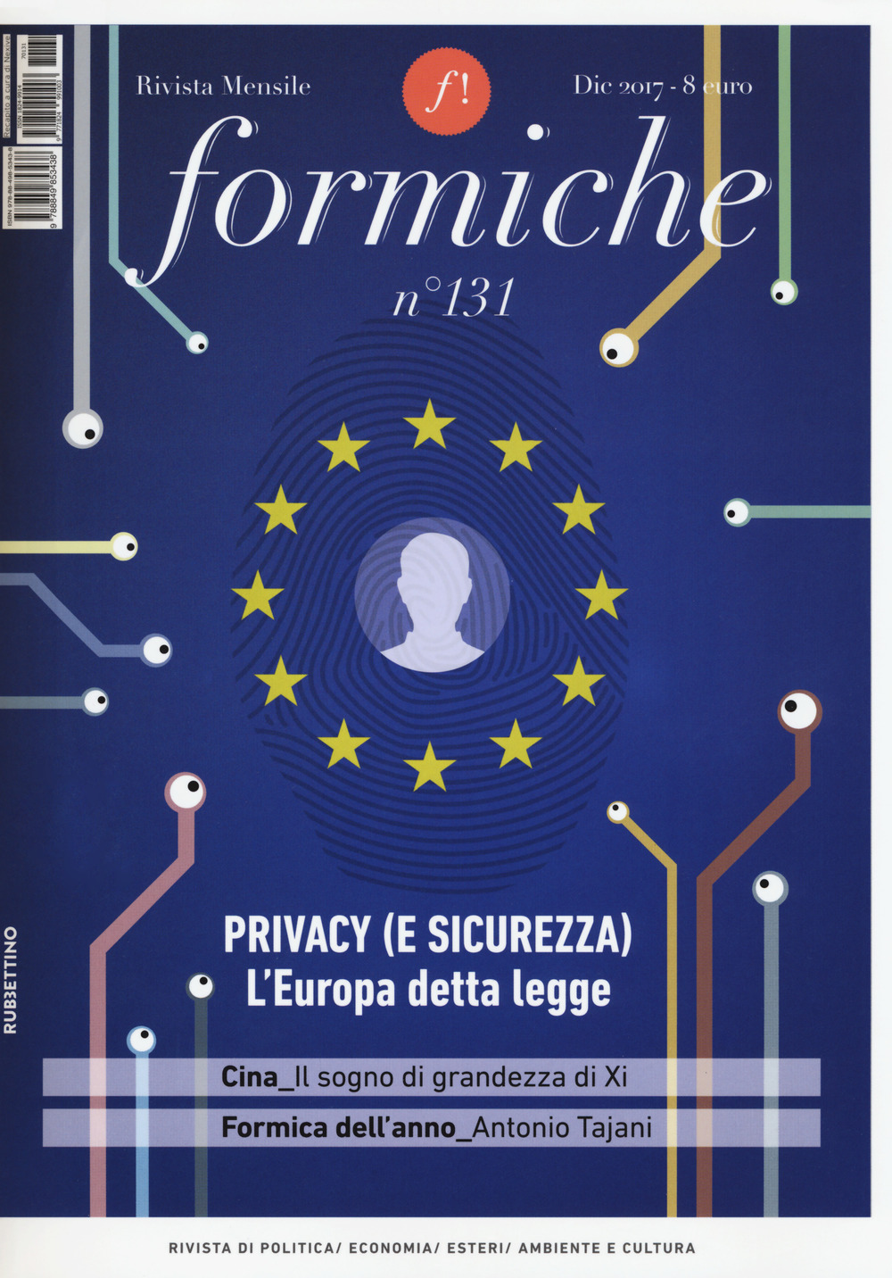 Formiche. Vol. 131: Privacy (e sicurezza). L'Europa detta legge (Dicembre)