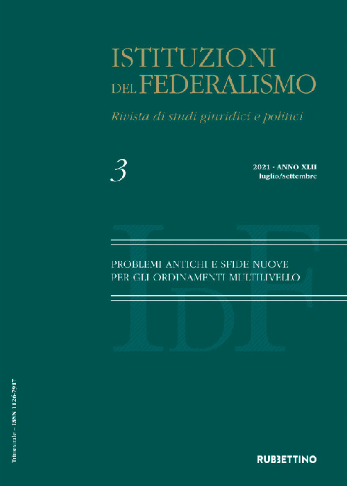 Istituzioni del federalismo. Rivista di studi giuridici e politici. Vol. 3: Pubbliche amministrazioni e terzo settore