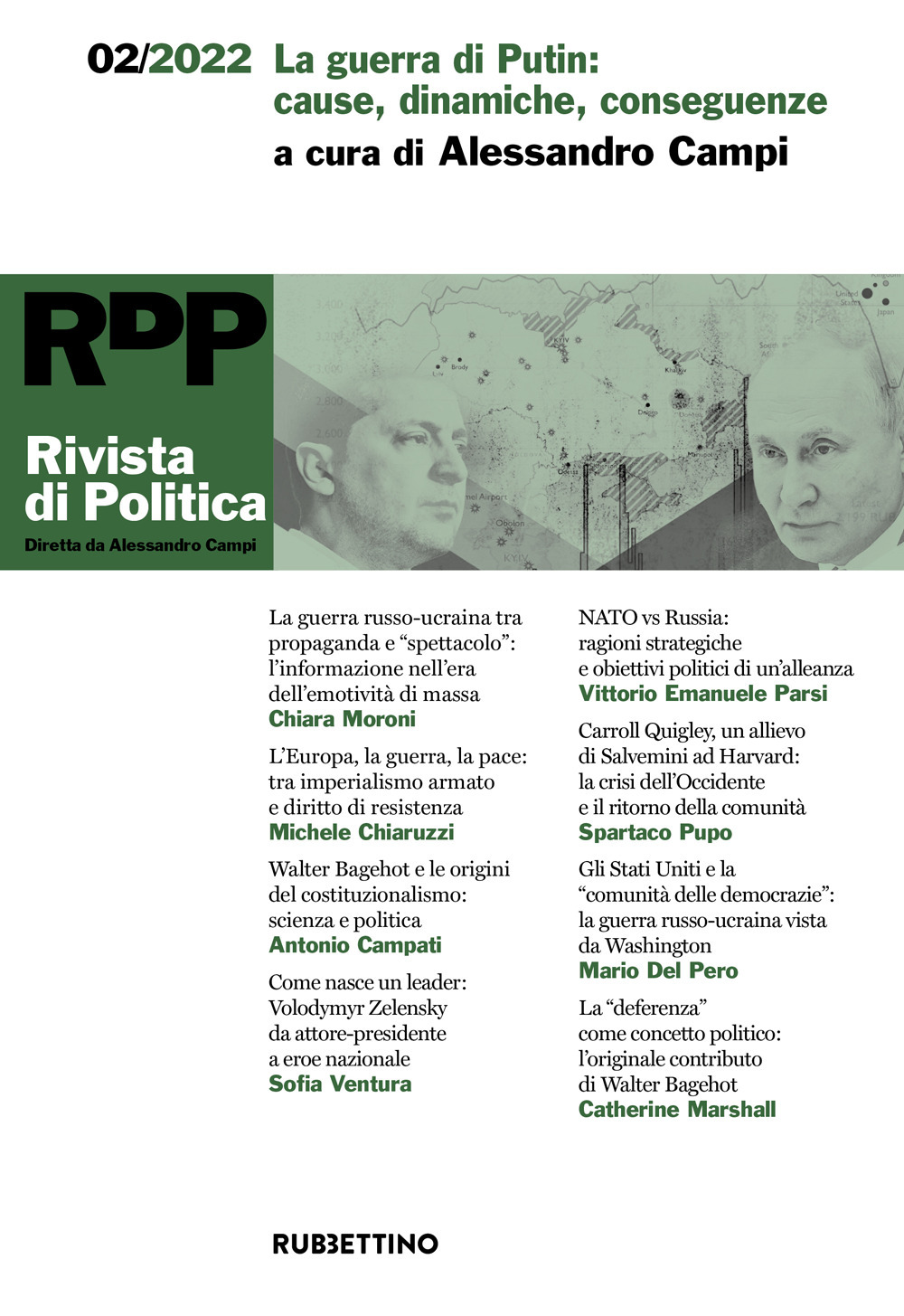 Rivista di politica. Vol. 2: La guerra di Putin: cause, dinamiche, conseguenze