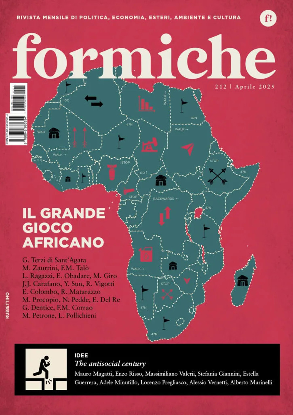 Formiche. Vol. 212: Il grande gioco africano