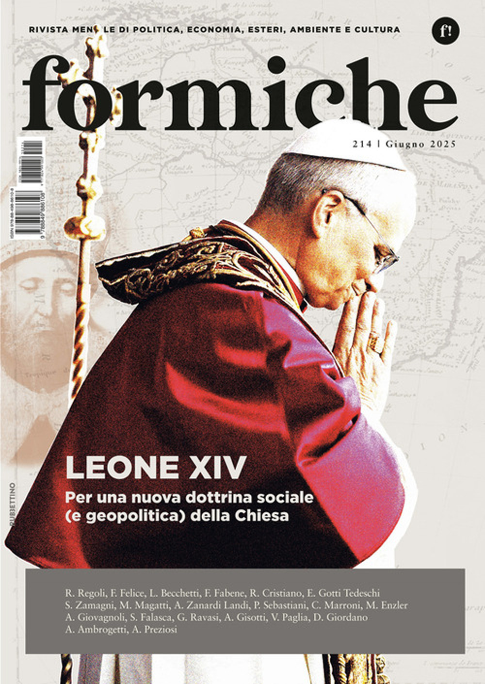 Formiche. Vol. 214: Leone XIV. Per una nuova dottrina sociale (e geopolitca) della Chiesa