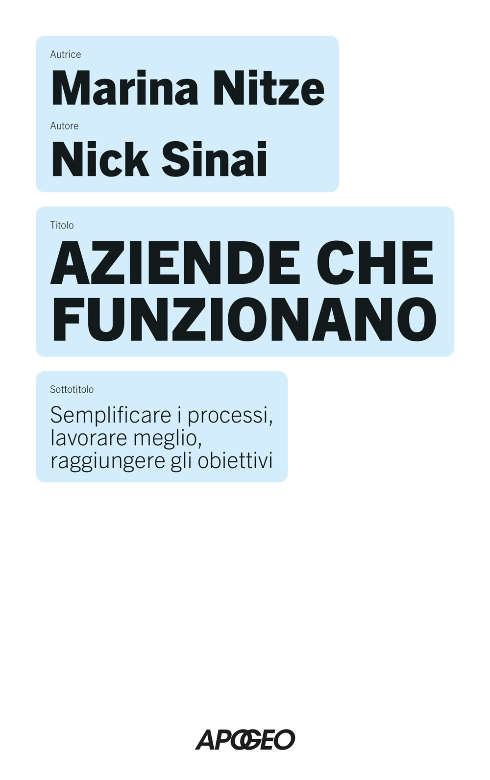 Aziende che funzionano. Semplificare i processi, lavorare meglio, raggiungere gli obiettivi
