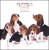 Puppies. Calendario 2004 piccolo