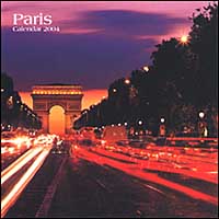 Paris. Calendario 2004 piccolo