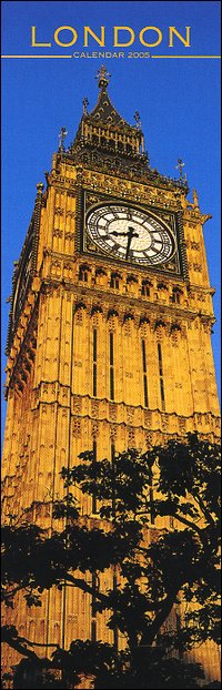 London. Calendario 2005 lungo