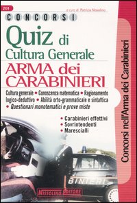 Concorsi Arma dei carabinieri. Quiz di cultura generale