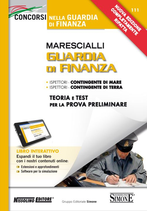 Marescialli. Guardia di finanza. Teoria e test per la prova preliminare