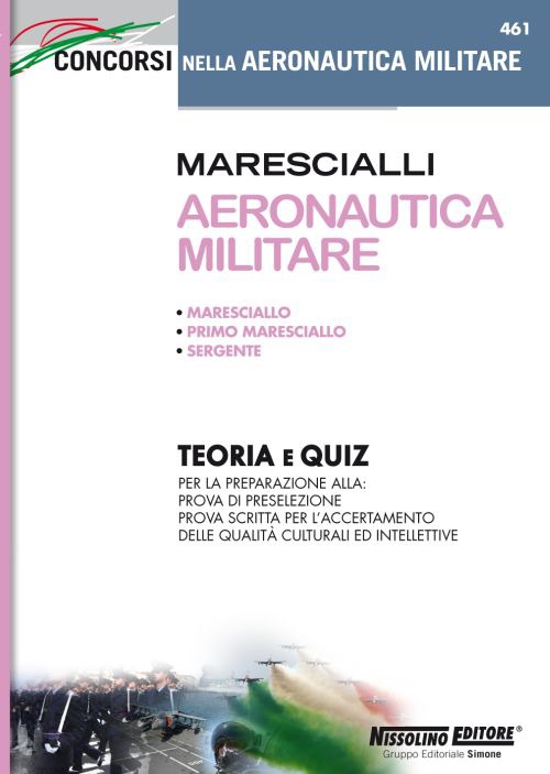 Marescialli aeronautica militare. Teoria e quiz