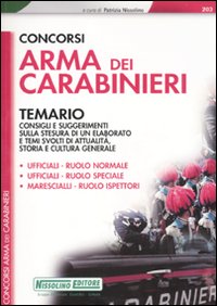 Concorsi Arma dei carabinieri. Temario