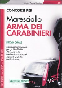 Concorsi per Maresciallo arma dei carabinieri. Prova orale