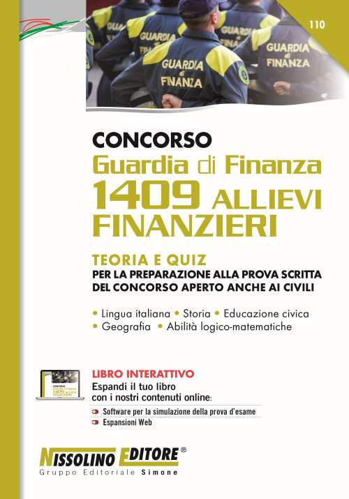 Concorso Guardia di finanza. 1409 Allievi finanzieri. Teoria e quiz