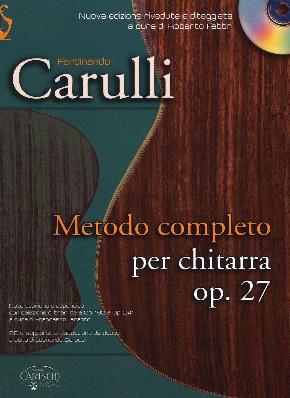 Metodo completo per chitarra. Op. 27