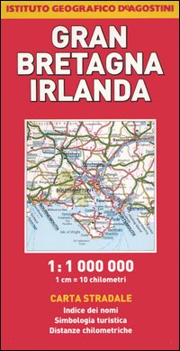 Gran Bretagna, Irlanda 1:1.000.000
