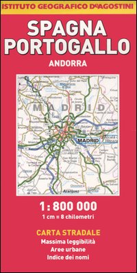 Spagna. Portogallo 1:800.000