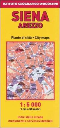 Siena 1:5.000. Arezzo 1:6.000