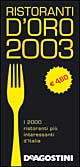 Ristoranti d'oro 2003 superpocket