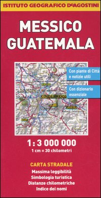 Messico, Guatemala 1:3.000.000