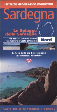 Sardegna. Nord 1:200.000. Ediz. italiana e inglese