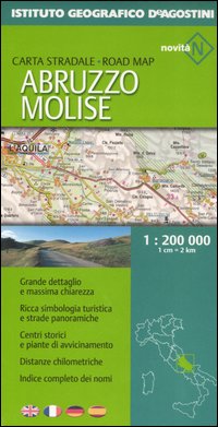 Abruzzo, Molise 1:200.000