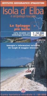 Elba e arcipelago toscano 1:50 000. Con guida turistica. Ediz. italiana e inglese
