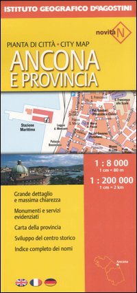 Ancona 1:8.000. Provincia 1:200.000