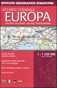 Atlante stradale Europa 1:1 250 000