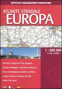 Atlante stradale. Europa 1:800.000