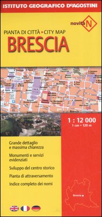 Pianta di Brescia 1:12.000