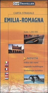 Emilia-Romagna. Carta stradale 1:200.000