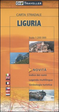 Liguria. Carta stradale 1:200.000