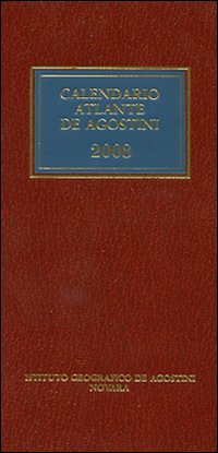 Calendario atlante De Agostini 2008